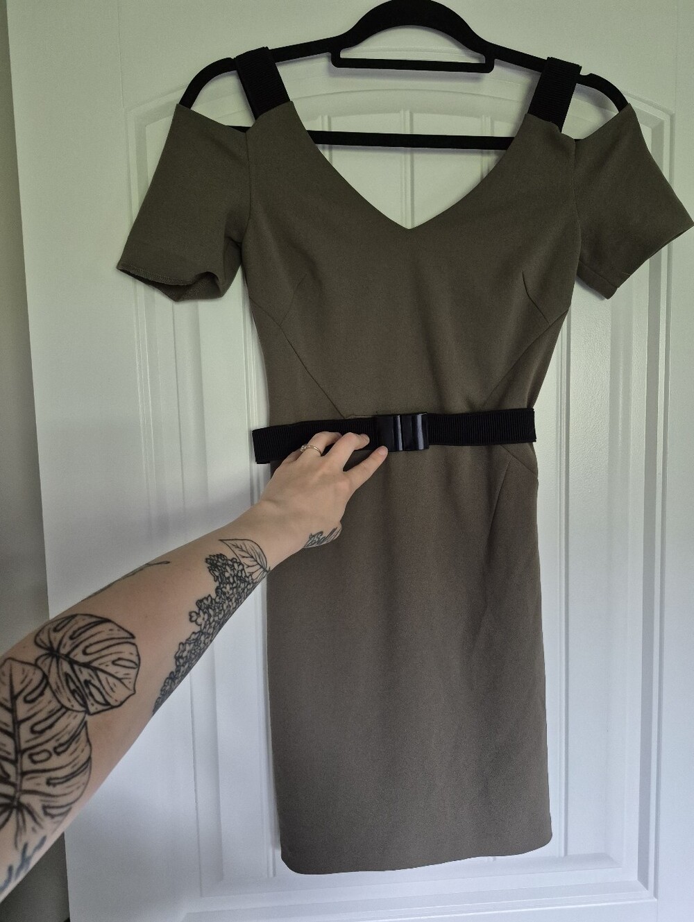 Dynamite Mini Dress With Belt